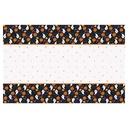 Halloween Cat Pumpkin, Ghost Plastic Party Table Cover for Halloween Parties