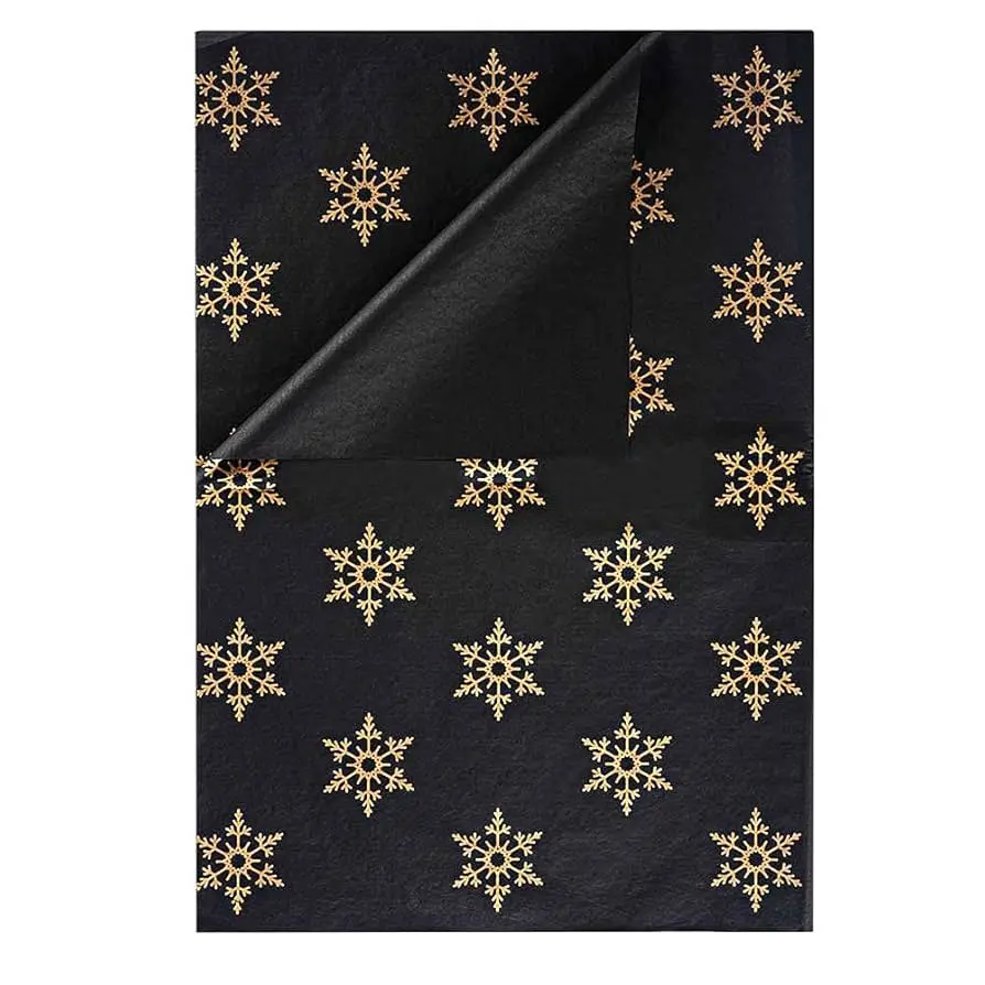 BOLSAS DE PAPEL NEGRO CON COPOS