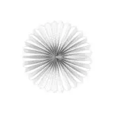 ROSETA BLANCA PAPEL CHINA 48CM