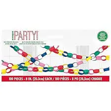 DIY PAPER CHAIN GALARND KIT