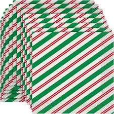 SERVILLETAS PEPPERMINT CHRISTMAS