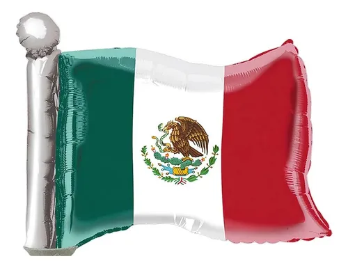 MINI SHAPE BANDERA MEXICO