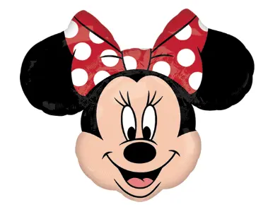 MINI SHAPE MINNIE MOUSE ROJO