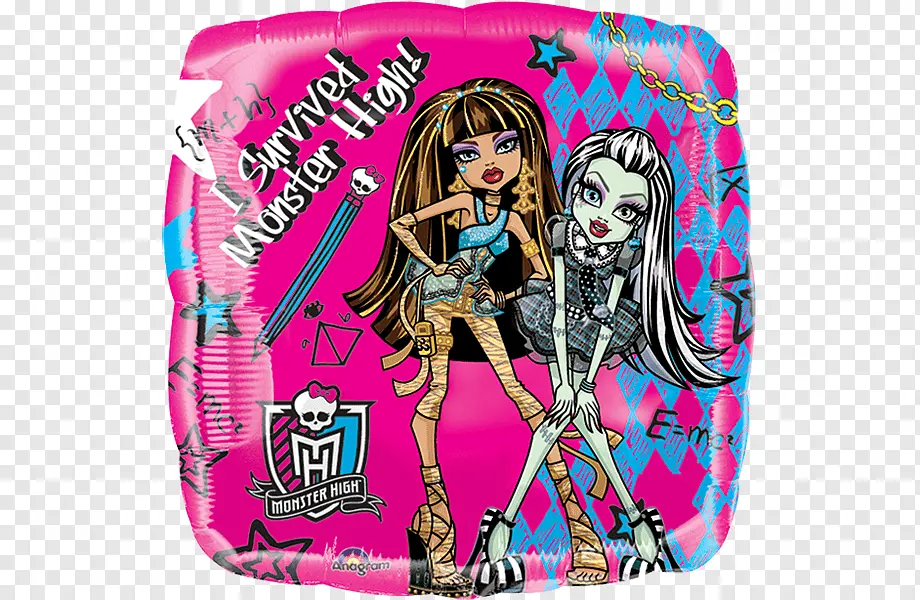 LIC9 CUADRADO MONSTER HIGH