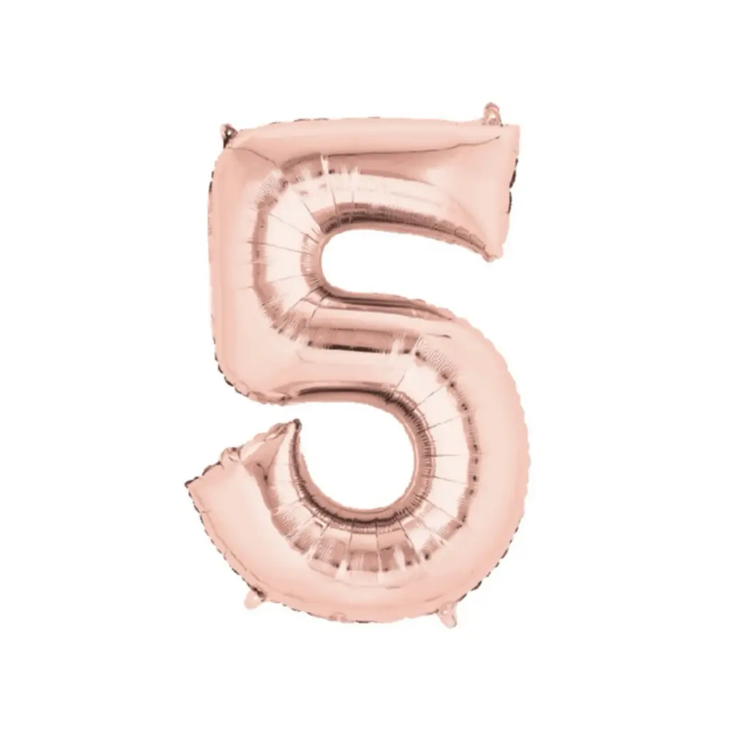 34" NUMERO 5 ROSE GOLD