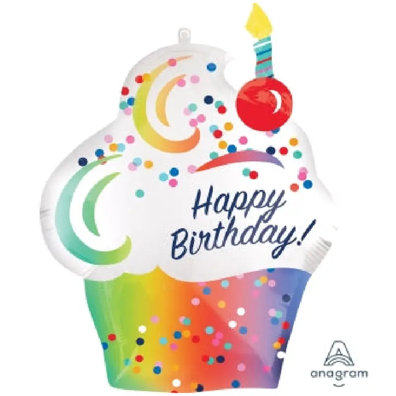 MINI SHAPE CUPCAKE HAPPY BIRTHDAY 