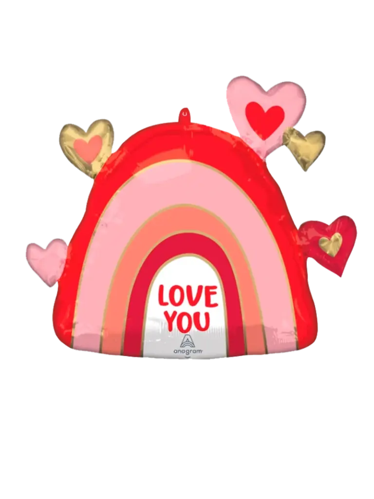 MINI SHAPE ARCOIRIS LOVE YOU 