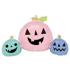 MINI SHAPE PASTEL HALLOWEEN PUPKINS