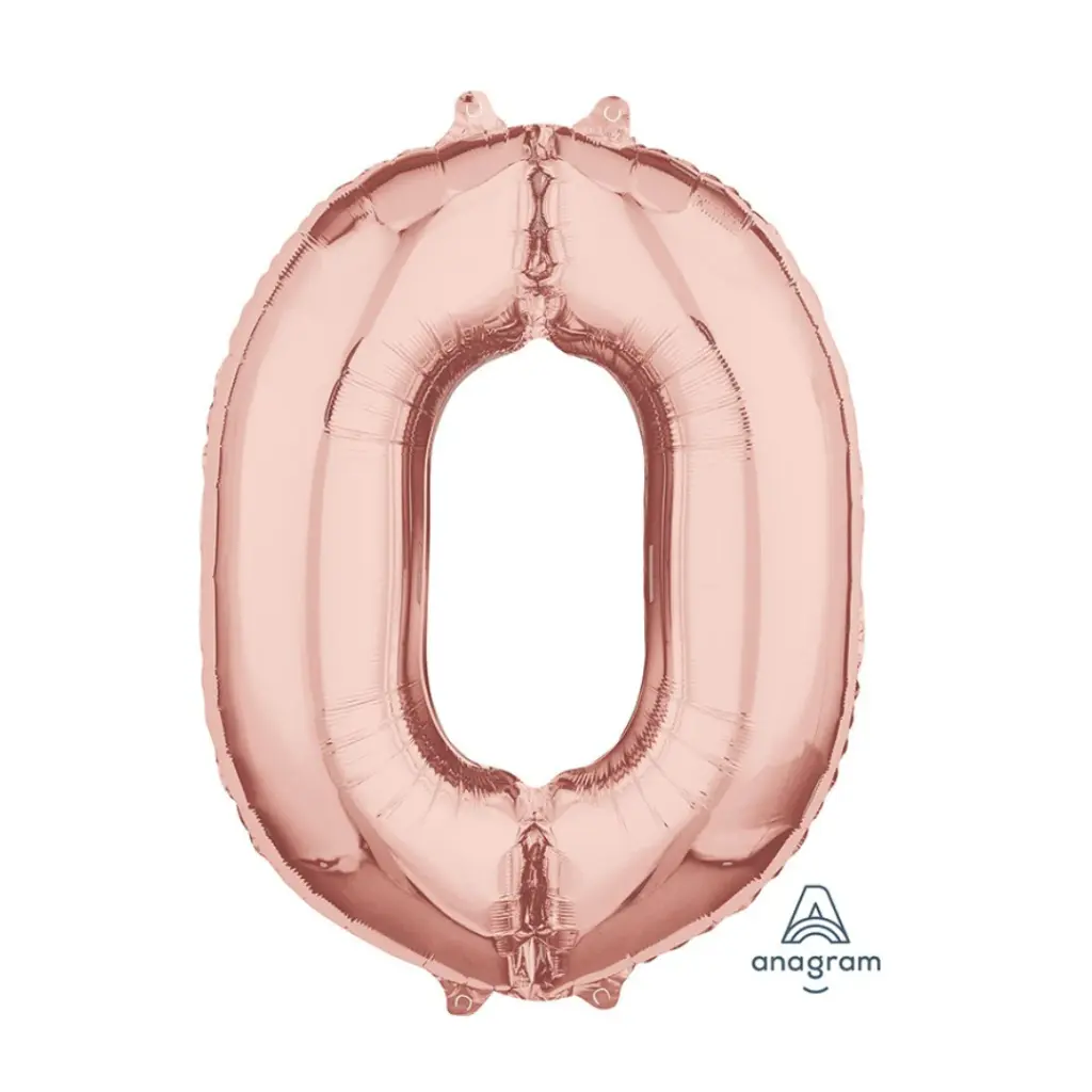 34" NUMERO 0 ROSE GOLD