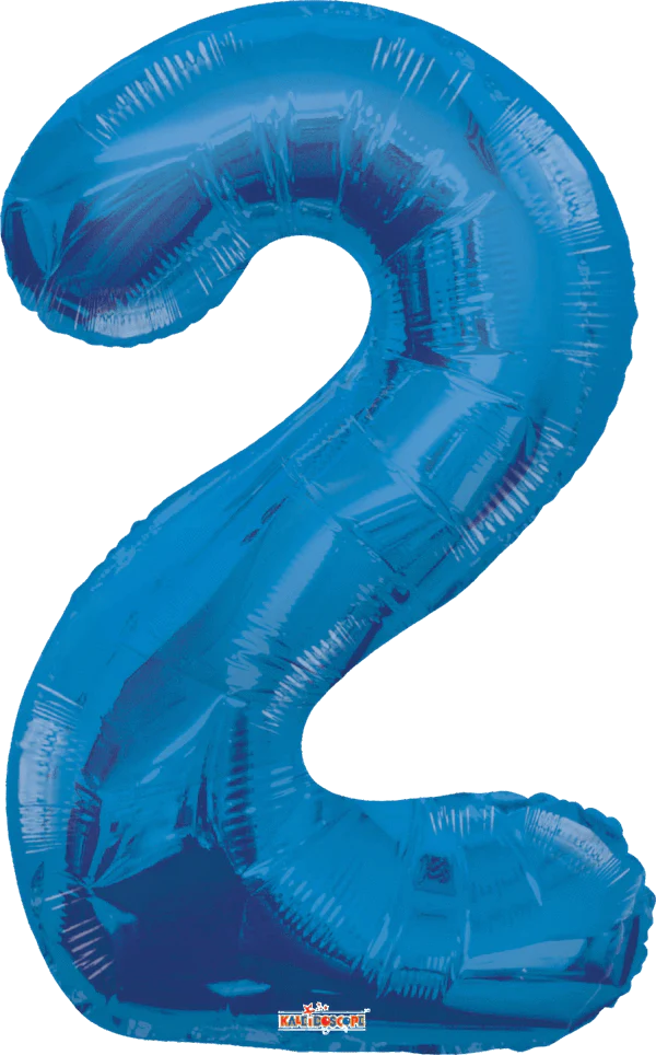 34" NUMERO 2 AZUL ROYAL