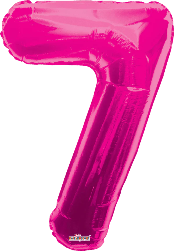 34" NUMERO 7 MAGENTA