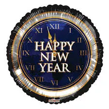 IMP9" HAPPY NEW YEAR CLASSIC CLOCK