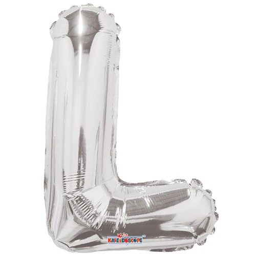 14" LETRA PLATA L
