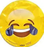 IMP9 CIRCULO EMOJI RISA CON LAGRIMAS