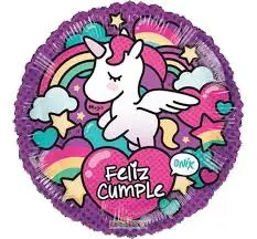 IMP9 CIRCULO UNICORNIO FELIZ CUMPLE