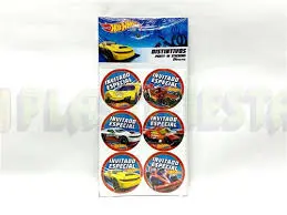 INVITACIONES HOT WHEELS