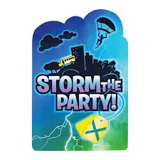 INVITACIONES STORM THE PARTY