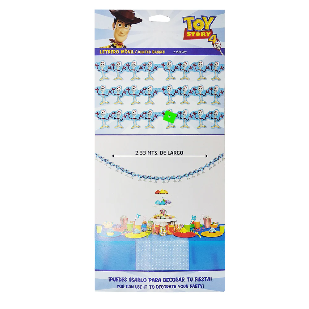 LETRERO MOVIL TOY STORY