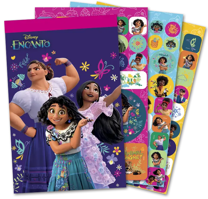 STICKERS CALCOMANIAS ENCANTO