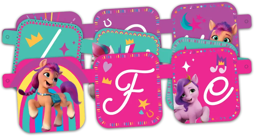 LETRERO MOVIL MY LITTLE PONY