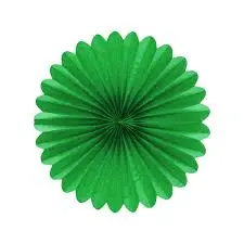 ROSETA VERDE PAPEL CHINA 48CM