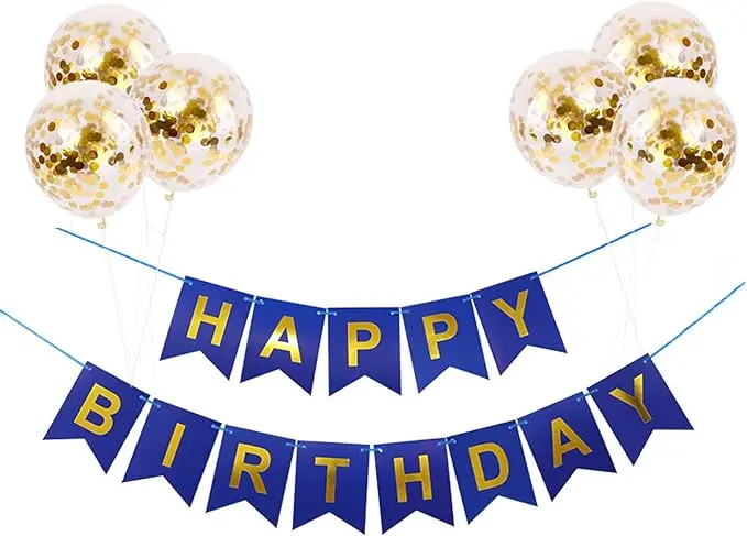 BANNER HAPPY BIRTHDAY AZUL REY