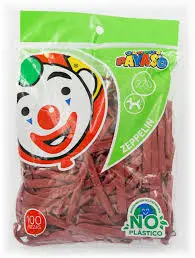 270" PAYASO ROJO CEREZA C/100PZS