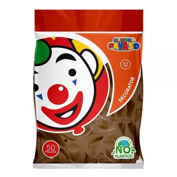 12" PAYASO SIENA C/50PZS