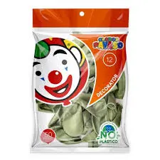 12" PAYASO VINTAGE MUSGO C/50PZS