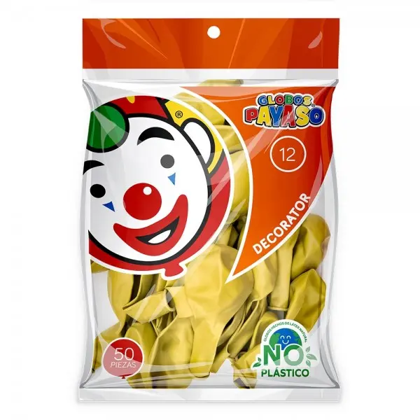 12" PAYASO VINTAGE OCRE C/50PZS