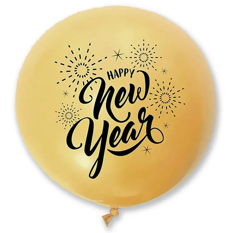 GLOBO PAYASO HAPPY NEW YEAR