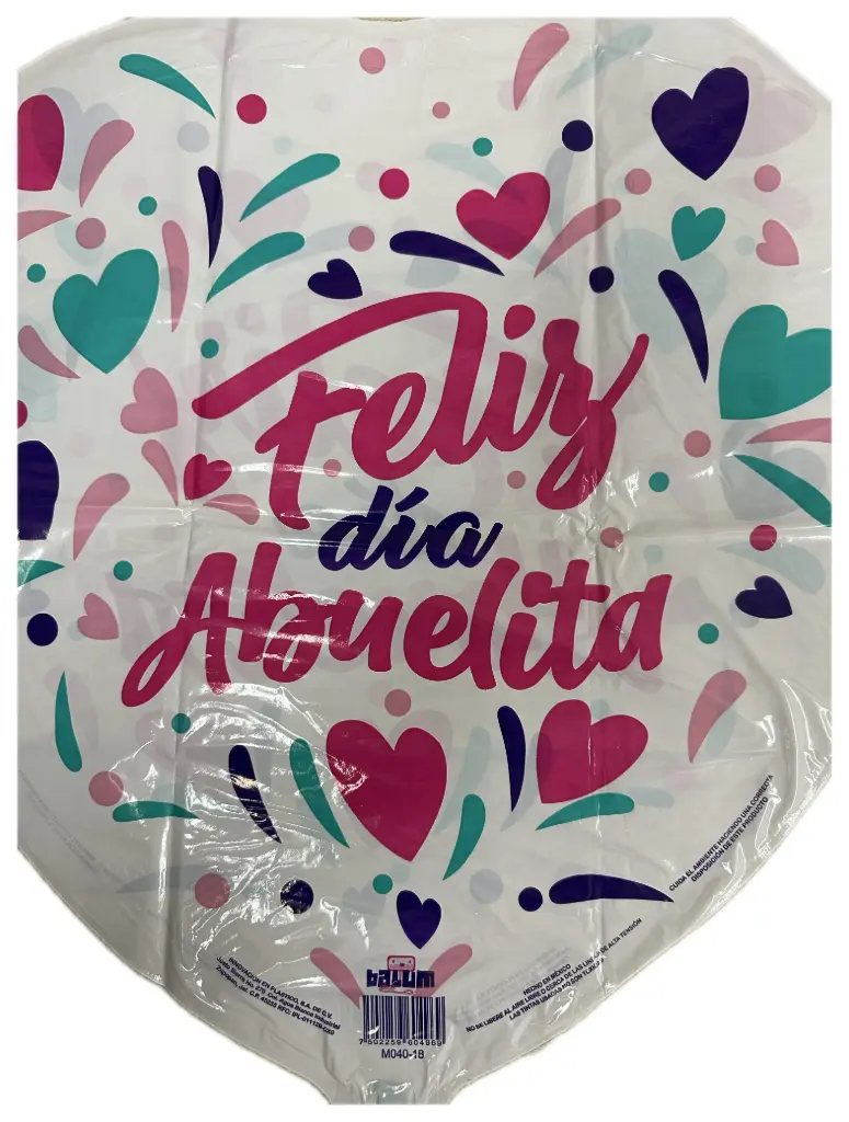 IMP18" CORAZON FELIZ DIA ABUELITA