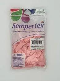 5" SEMPERTEX PASTEL MATE ROSADO C/50PZS