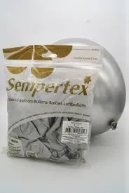 12" SEMPERTEX REFLEX PLATA C/50PZS