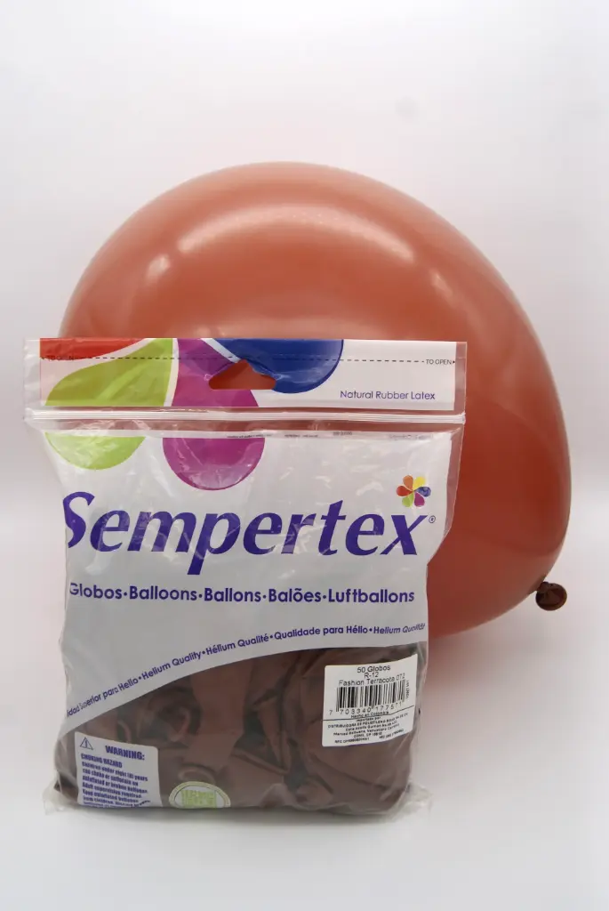 12" SEMPERTEX FASHION TERRACOTA C/50PZS