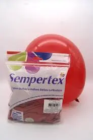 12" SEMPERTEX FASHION ROJO C/50PZ