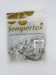 18" SEMPERTEX REFLEX PLATA C/15 PZS 