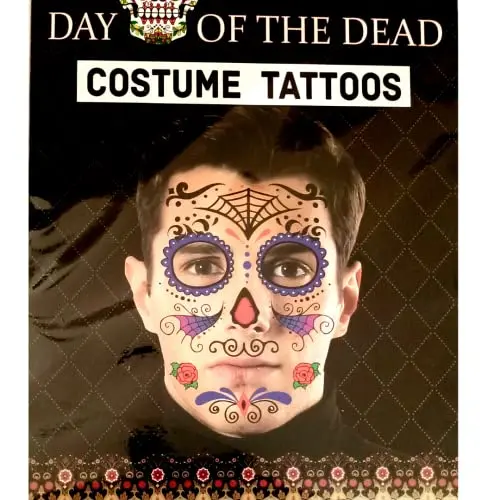 TATUAJE PARA ROSTRO CATRINA