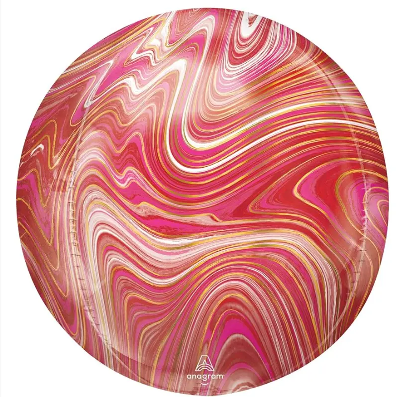 ORBZ15" MARBLEZ ROJO 