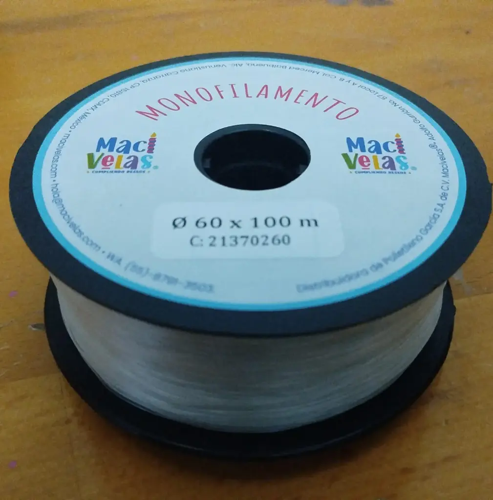 HILO NYLON DE 100 M DE .60 MM DE ANCHO