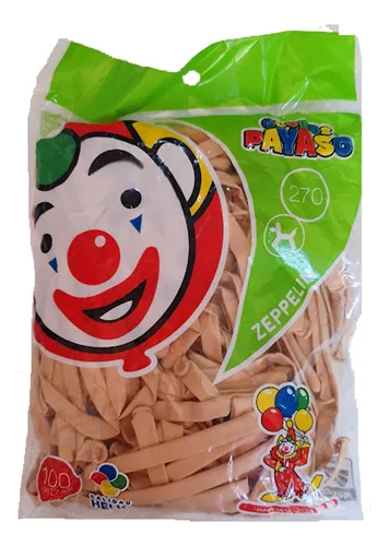 270" PAYASO PIEL C/100PZS