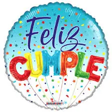 IMP9 CIRCULO FELIZ CUMPLE LETRAS DE GLOBO