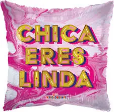 IMP9 CUADRADO CHICA ERES LINDA