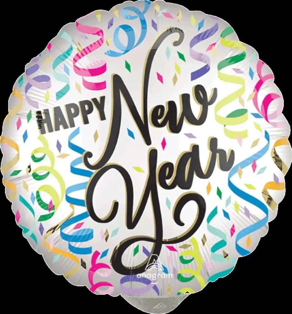 IMP9" NEW YEAR SATIN CONFETTI CHEER