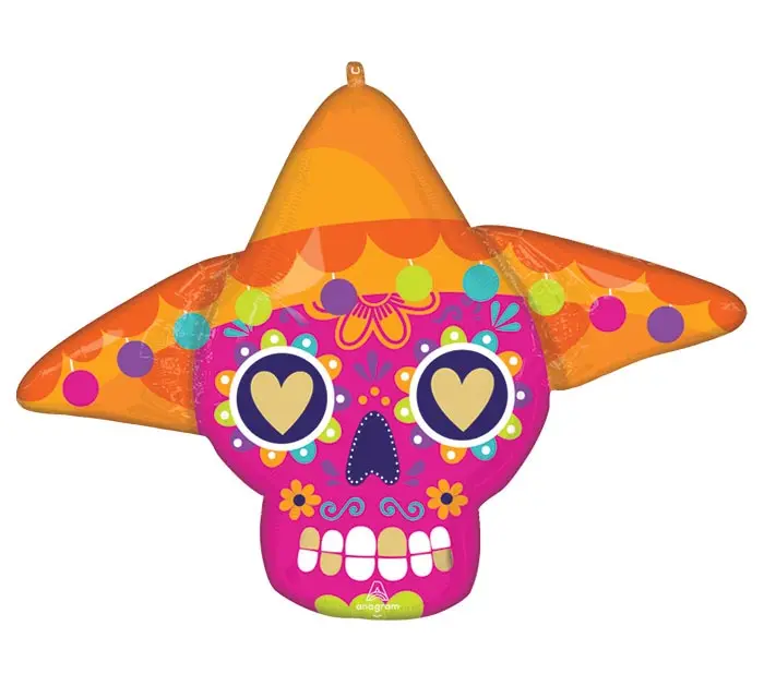 SUPER SHAPE BOLD SUGAR SKULL