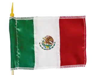 BANDERA MEXICANA TELA