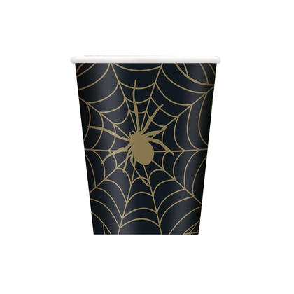 VASOS SPIDER CUPS 250 Ml Cardboard 8 PZ