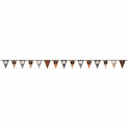 BANNER HAPPY HALLOWEEN PENNANT 14 Ft