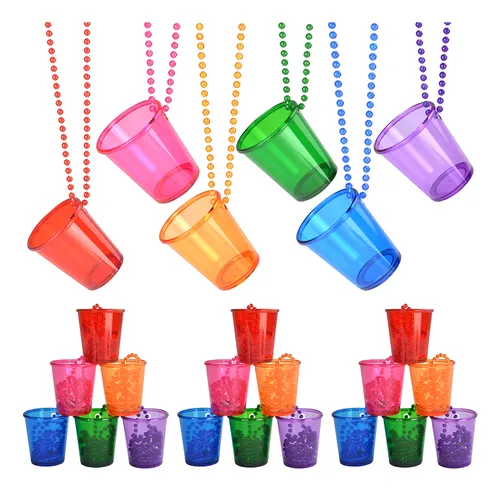 COLLAR SHOT TRANSPARENTE 