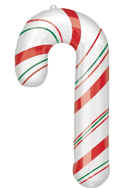 SUPER SHAPE MERRY CHRISTMINTS CANDY CANE
